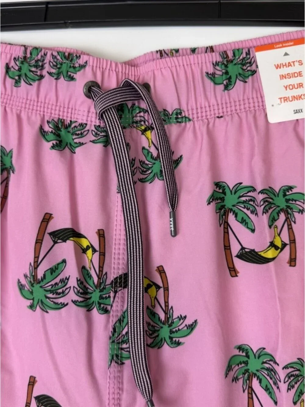 SAXX Oh Buoy XL 2N1 Swim Trunks Mens 7” Inseam Banana Hammocks Lined Liner